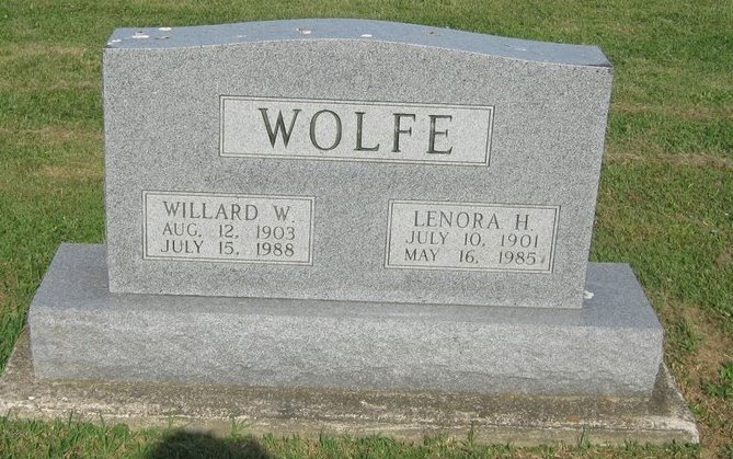 Lenora H Wolfe