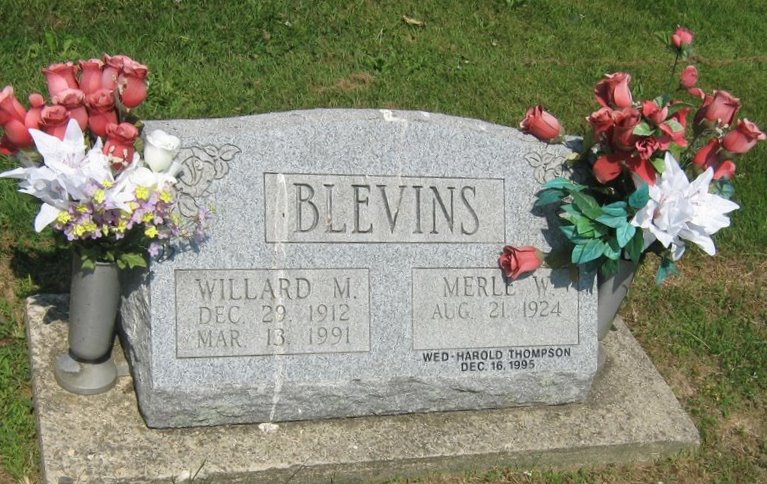 Willard M Blevins