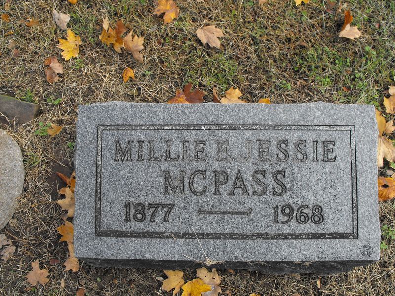 Millie E Jessie McPass