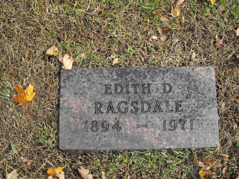 Edith D Ragsdale