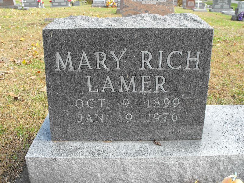 Mary Rich Lamer
