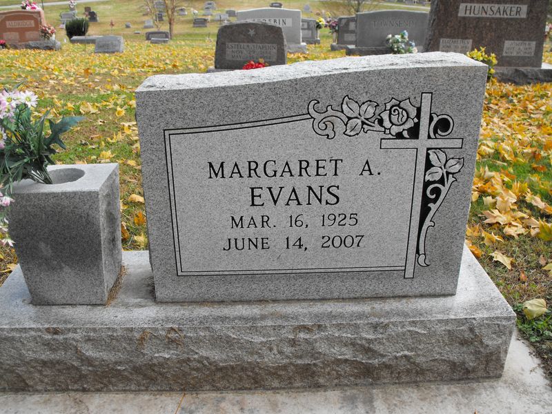 Margaret A Evans