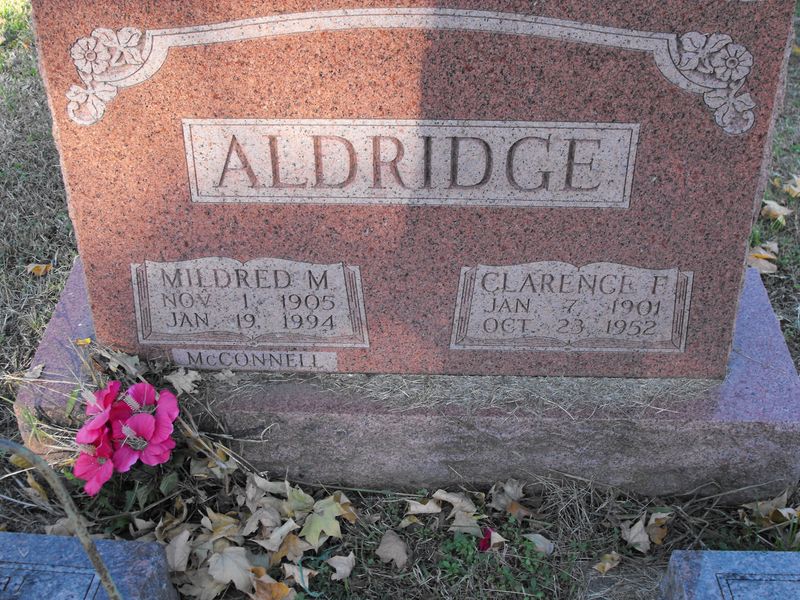 Clarence F Aldridge