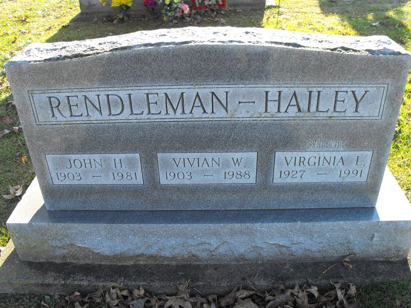 John H Rendleman - Hailey