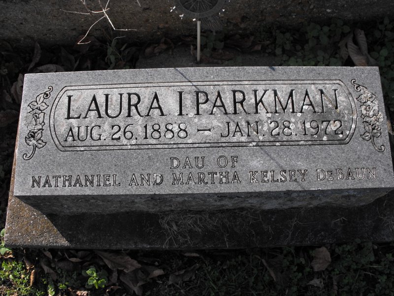 Laura I DeBaun Parkman