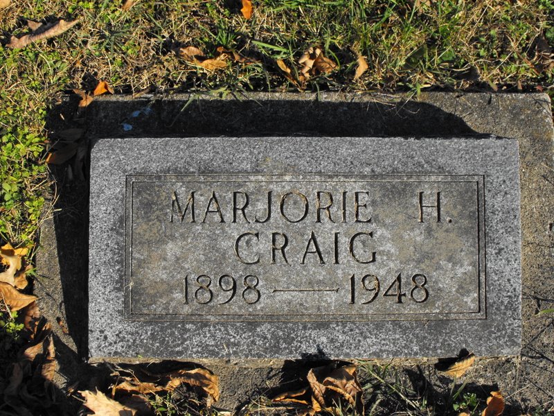 Marjorie H Craig