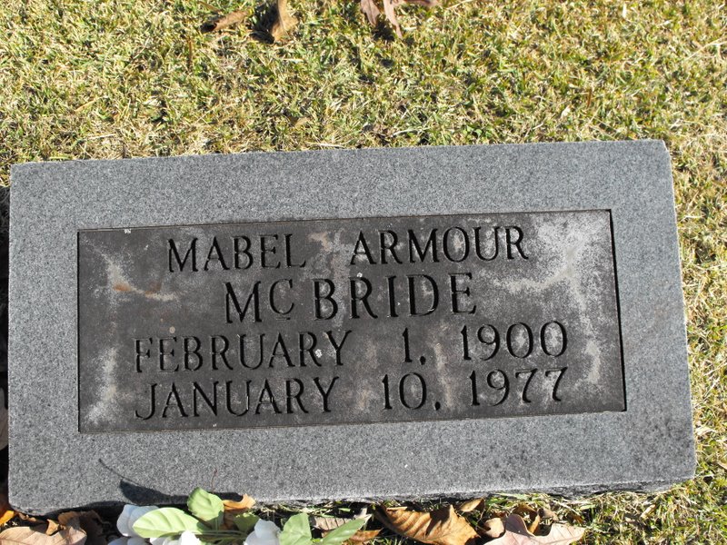 Mabel Armour McBride