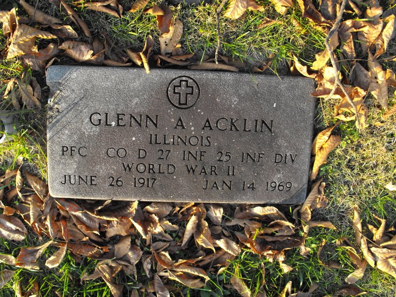 PFC Glenn A Acklin