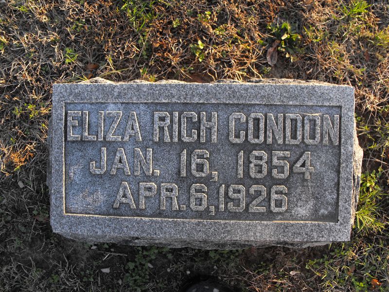 Eliza Rich Condon