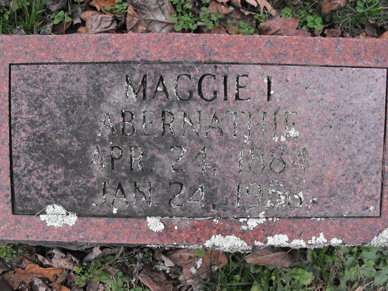 Maggie I Abernathie