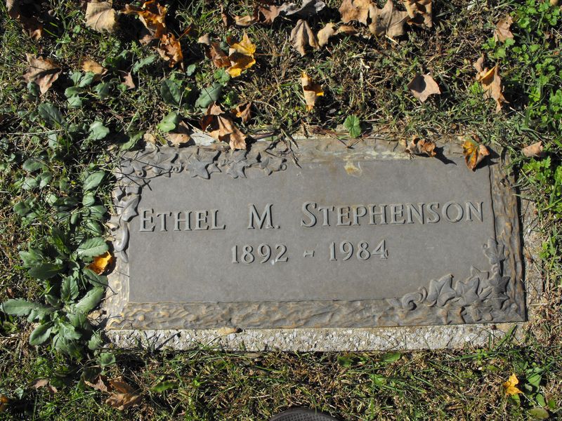 Ethel M Stephenson