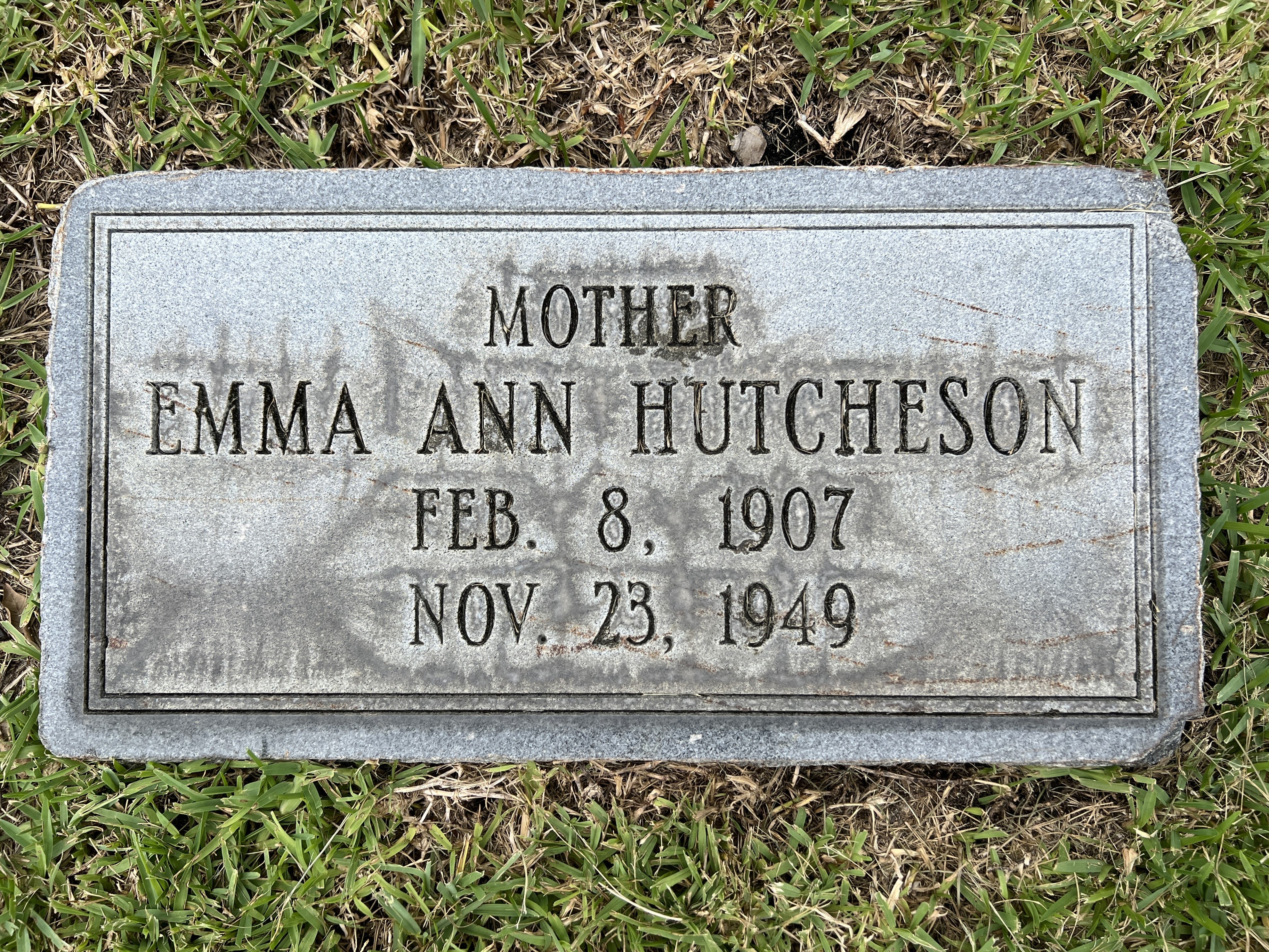 Emma Ann Hutcheson