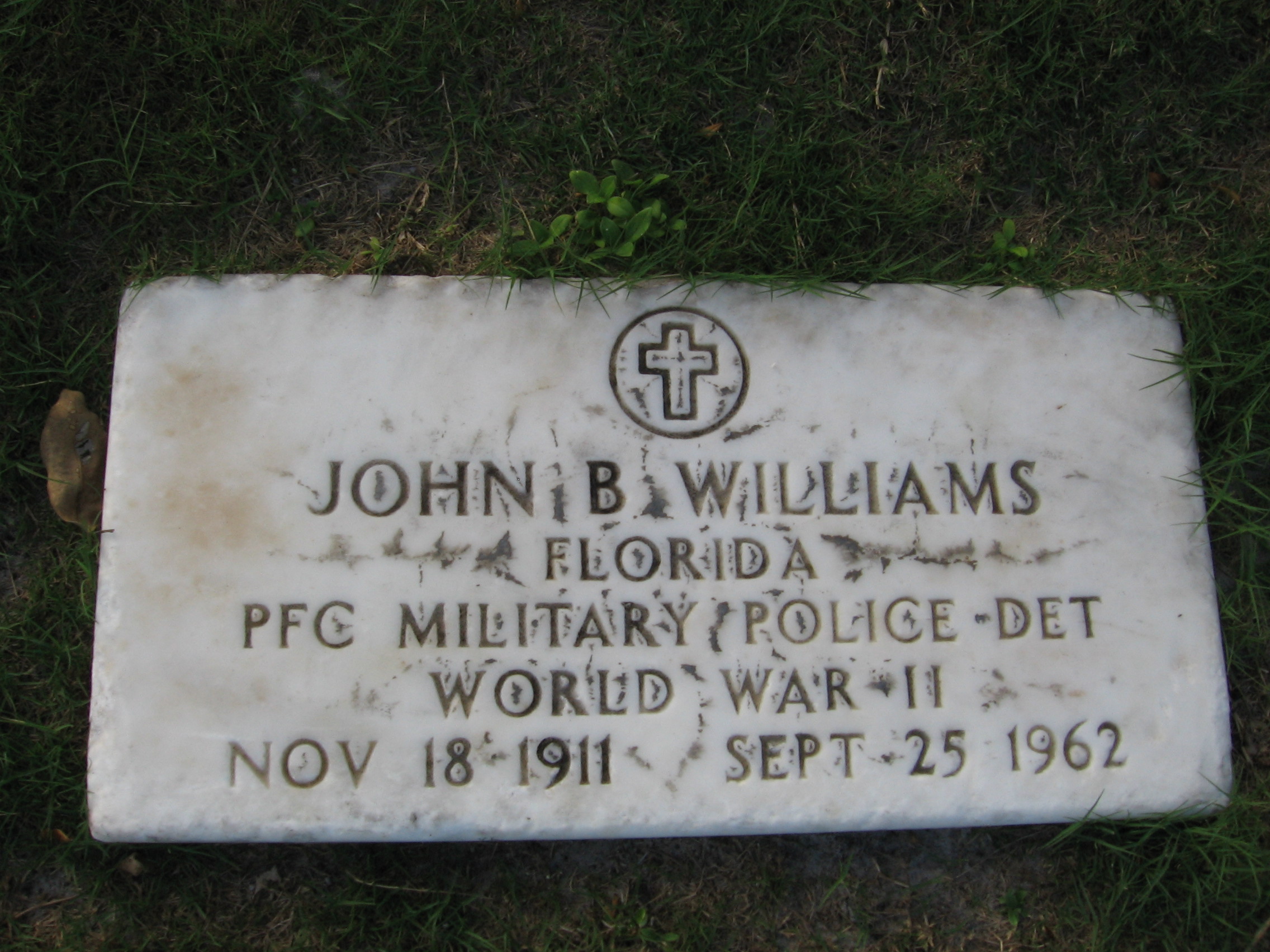 PFC John B Williams