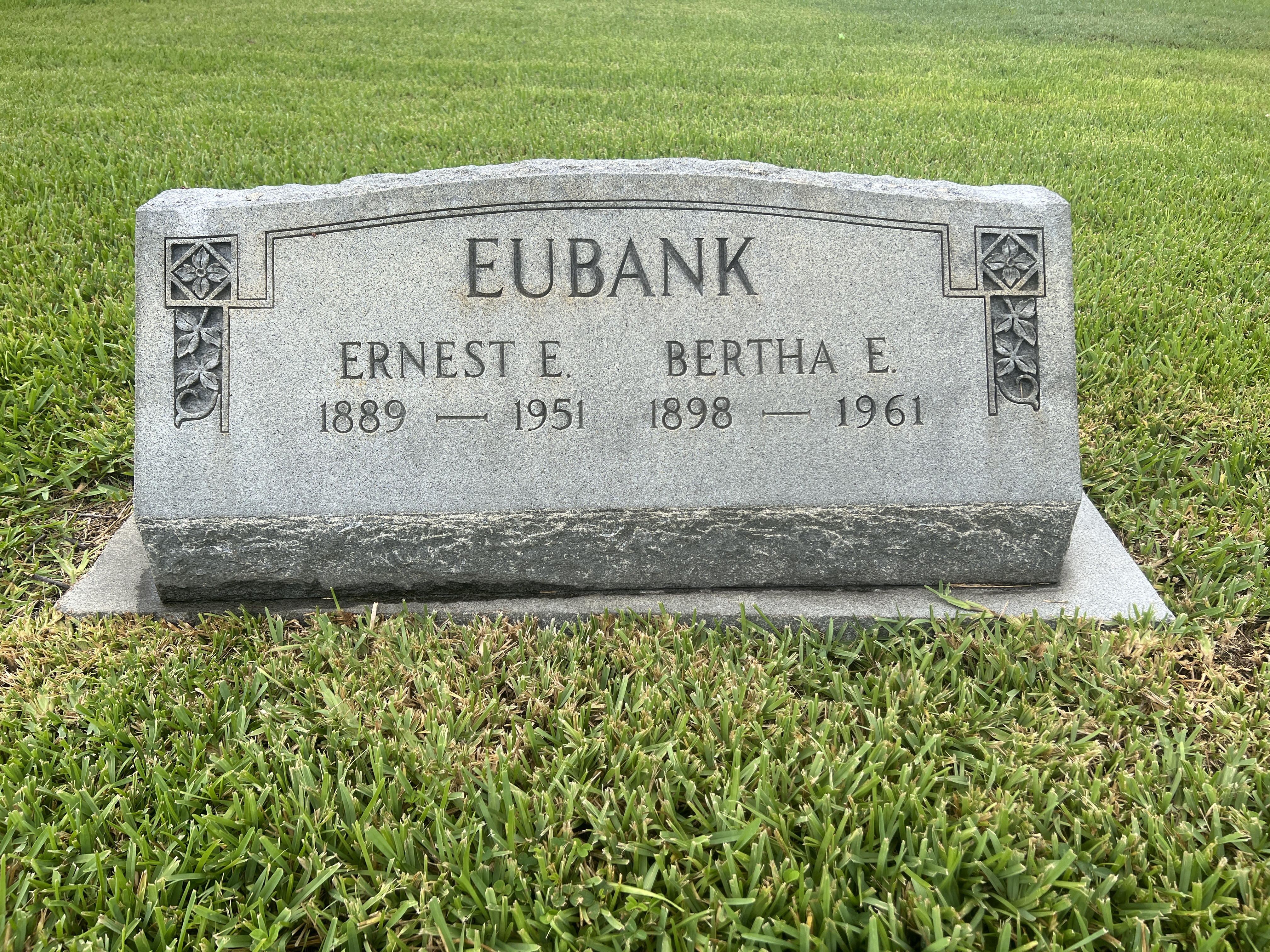Ernest E Eubank