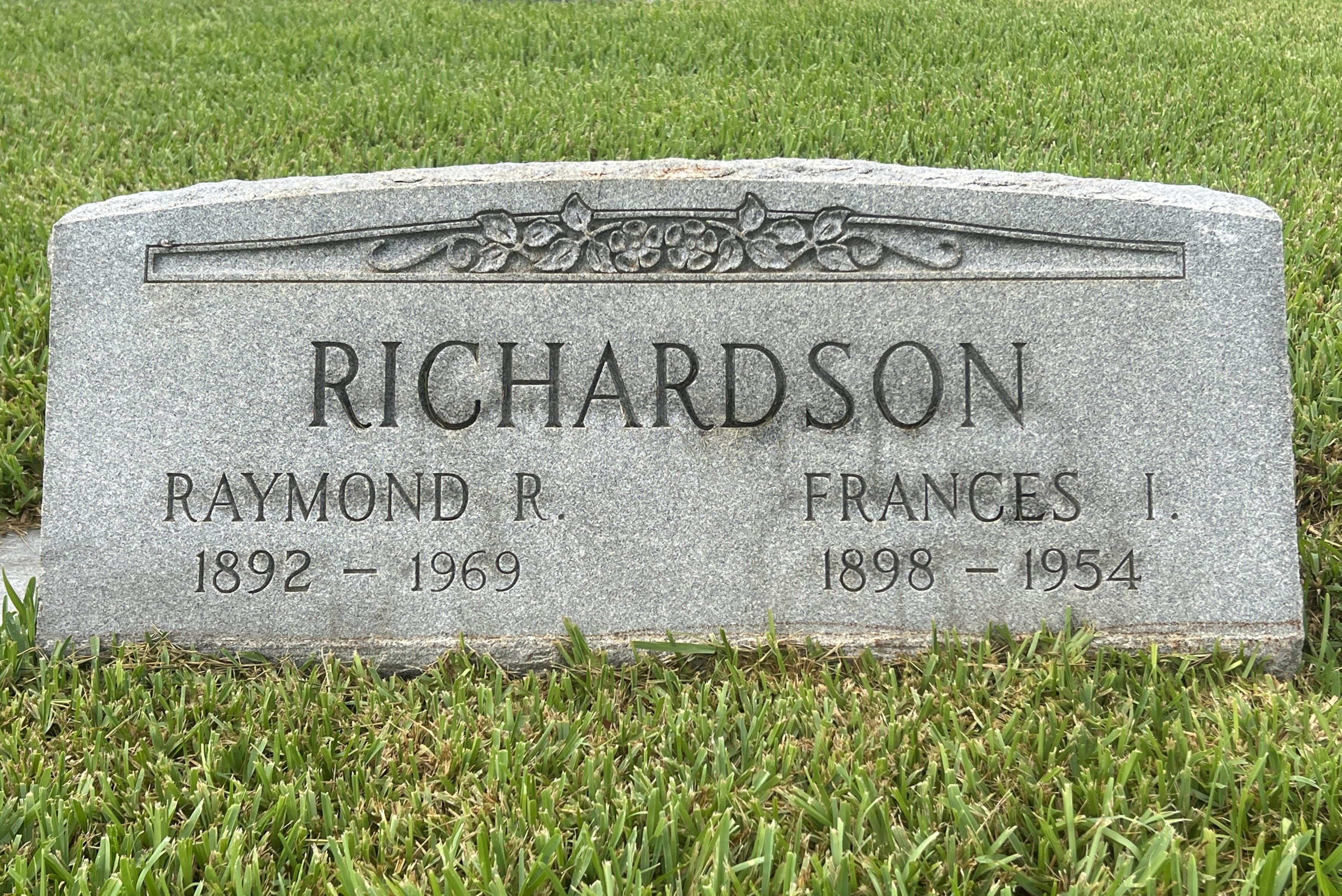 Frances I Richardson