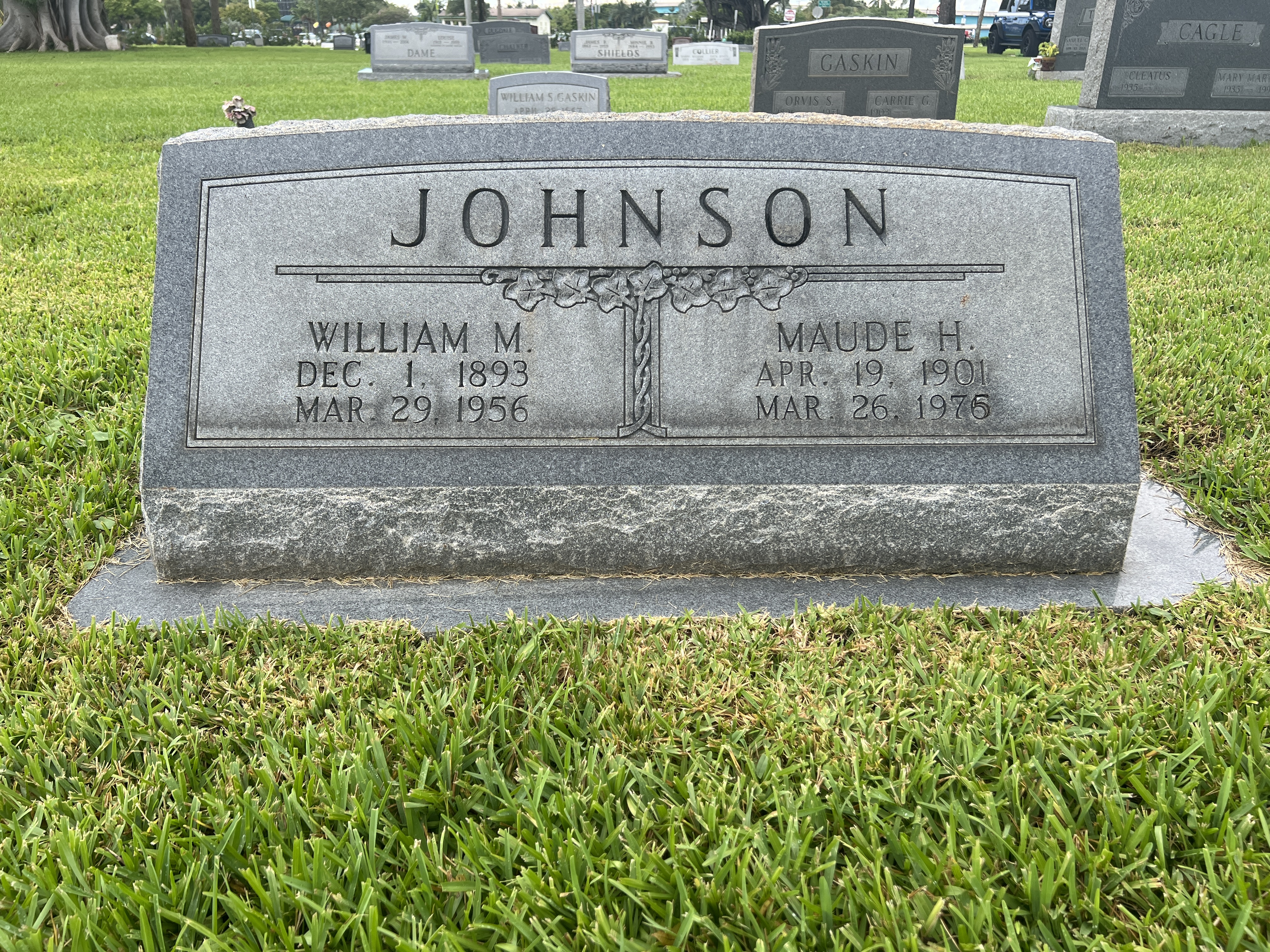 William M Johnson