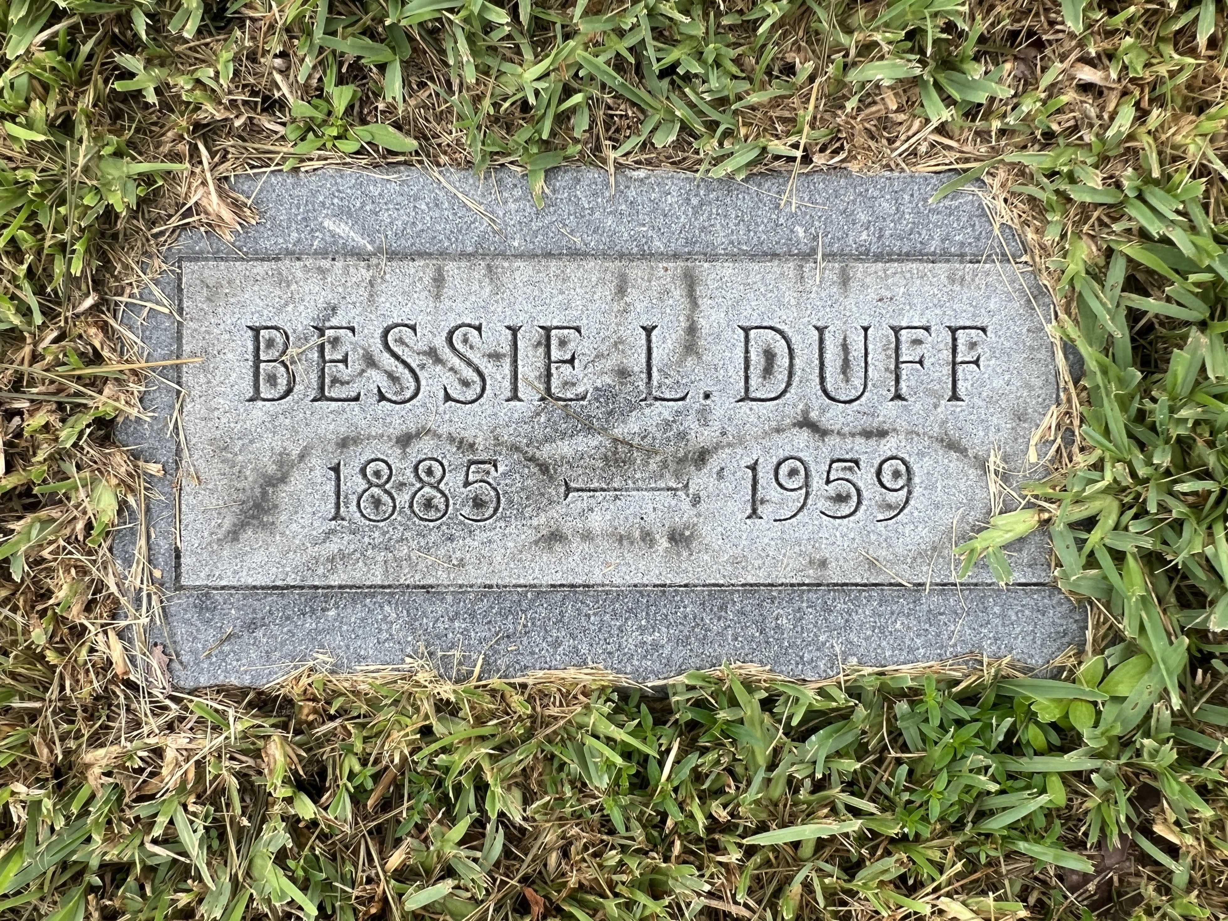 Bessie L Duff