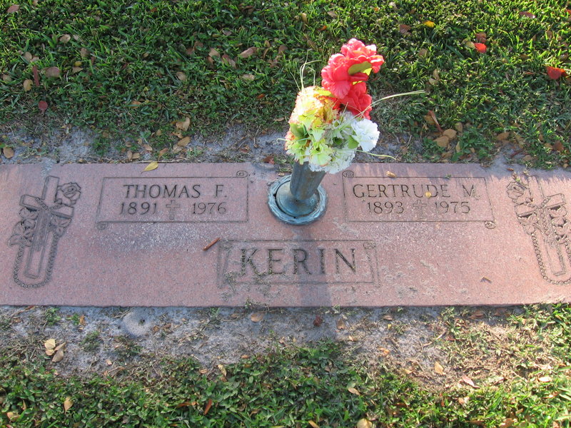 Gertrude M Kerin