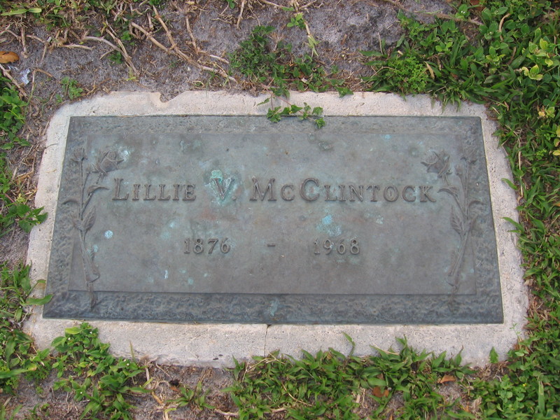 Lillie V McClintock