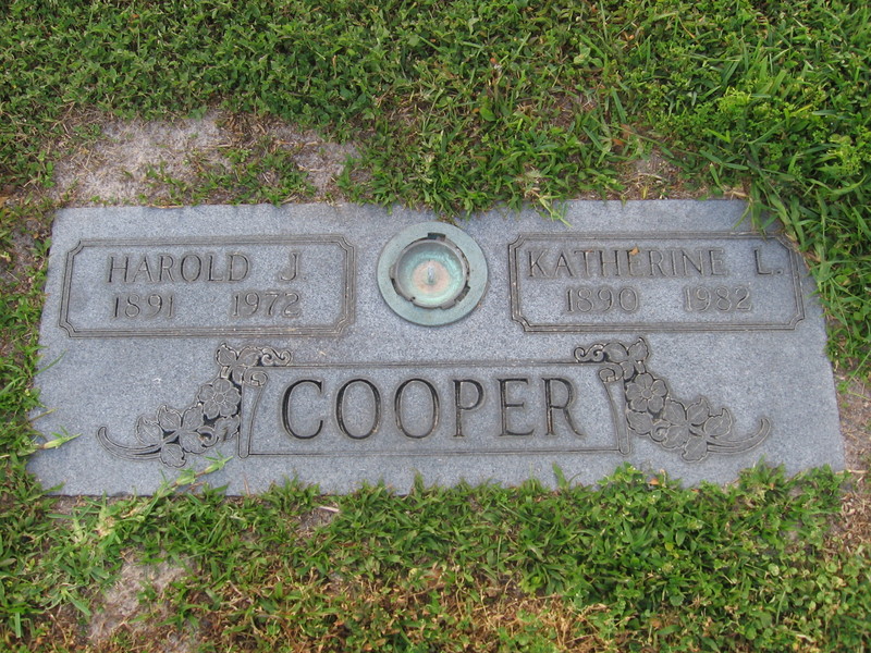 Harold J Cooper