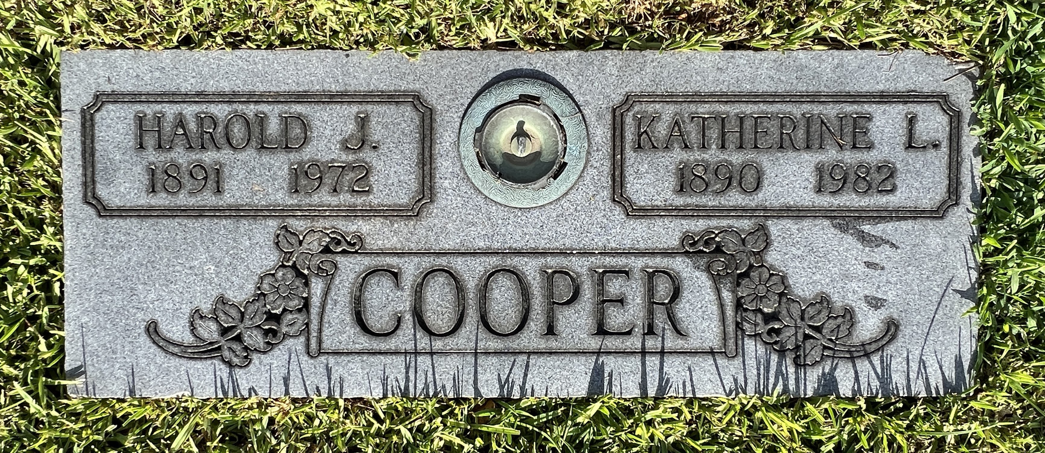 Harold J Cooper