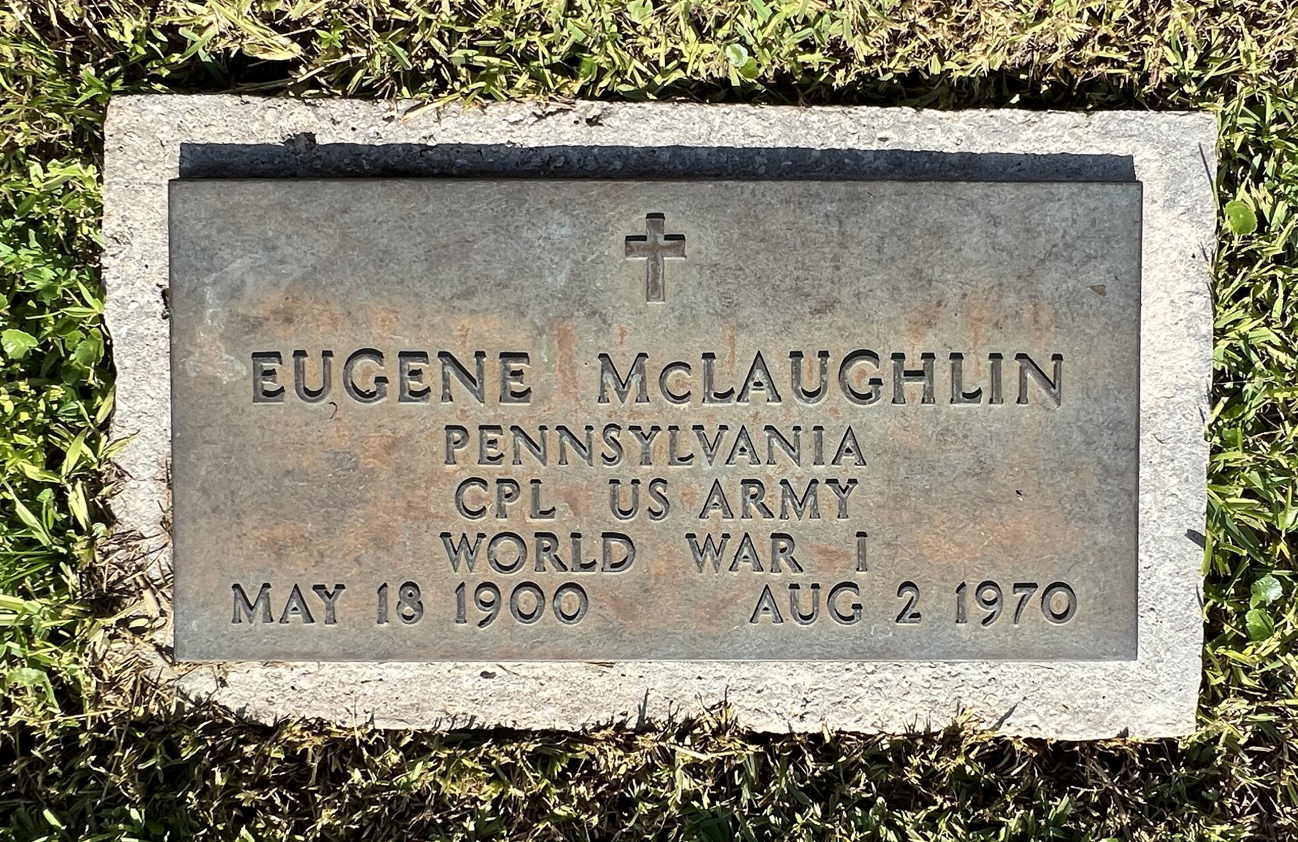 Corp Eugene McLaughlin