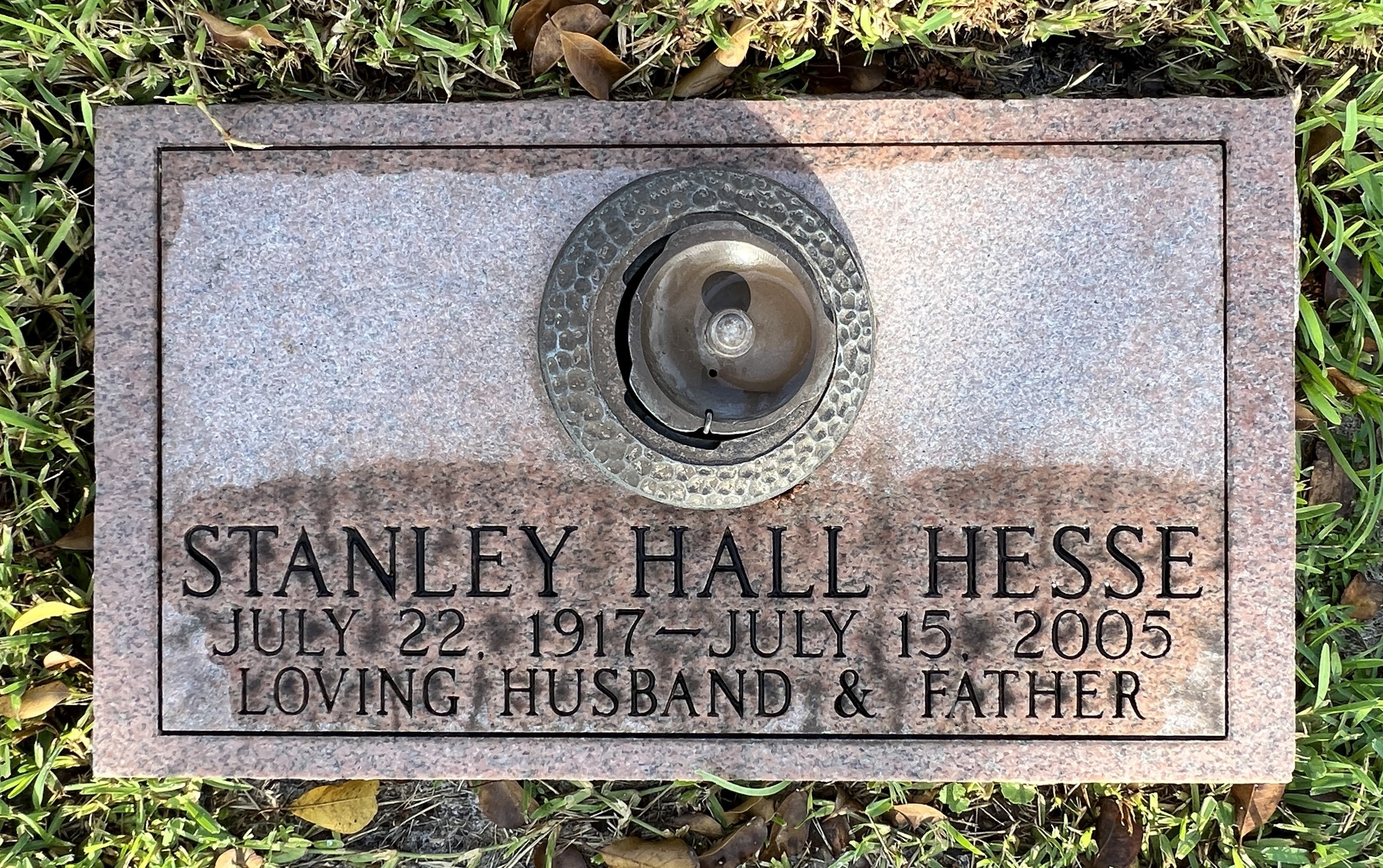 Stanley Hall Hesse