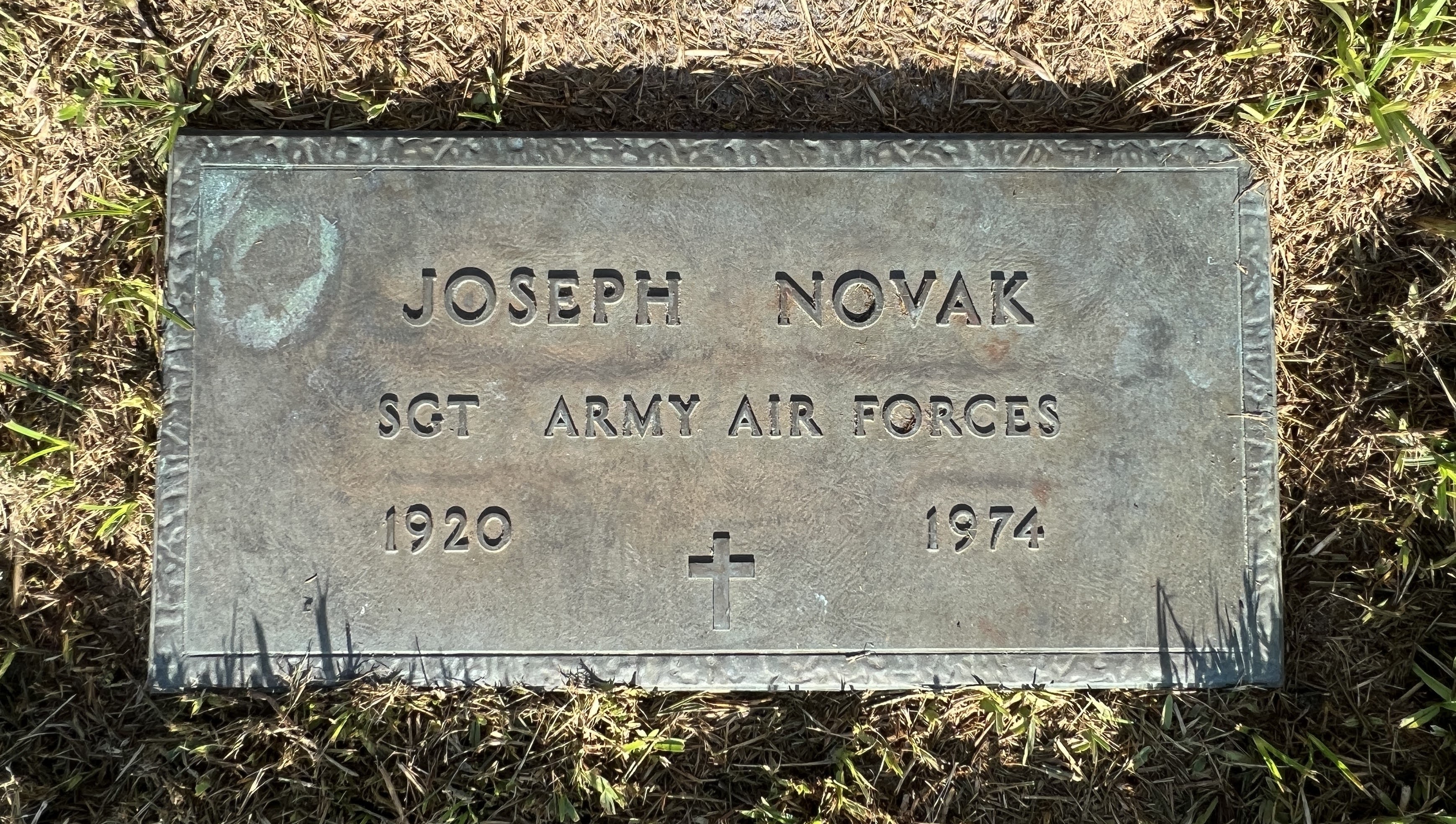 Sgt Joseph Novak