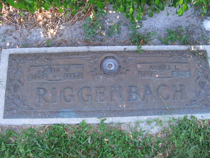 John W Riggenbach