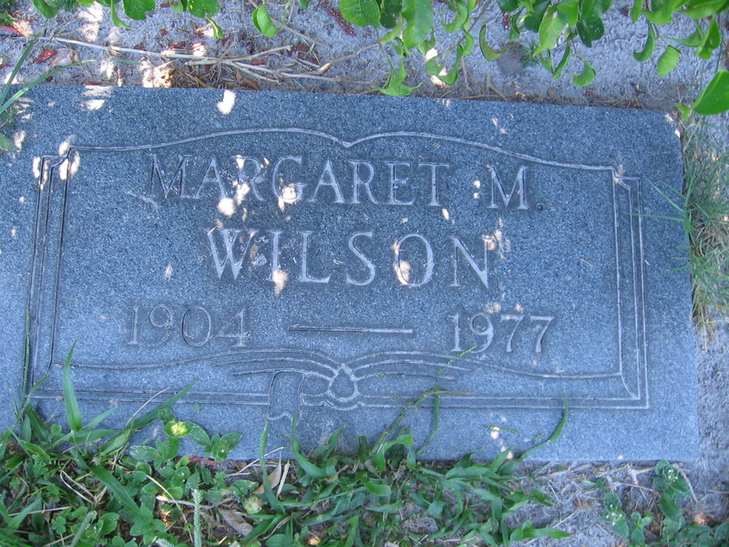 Margaret M Wilson