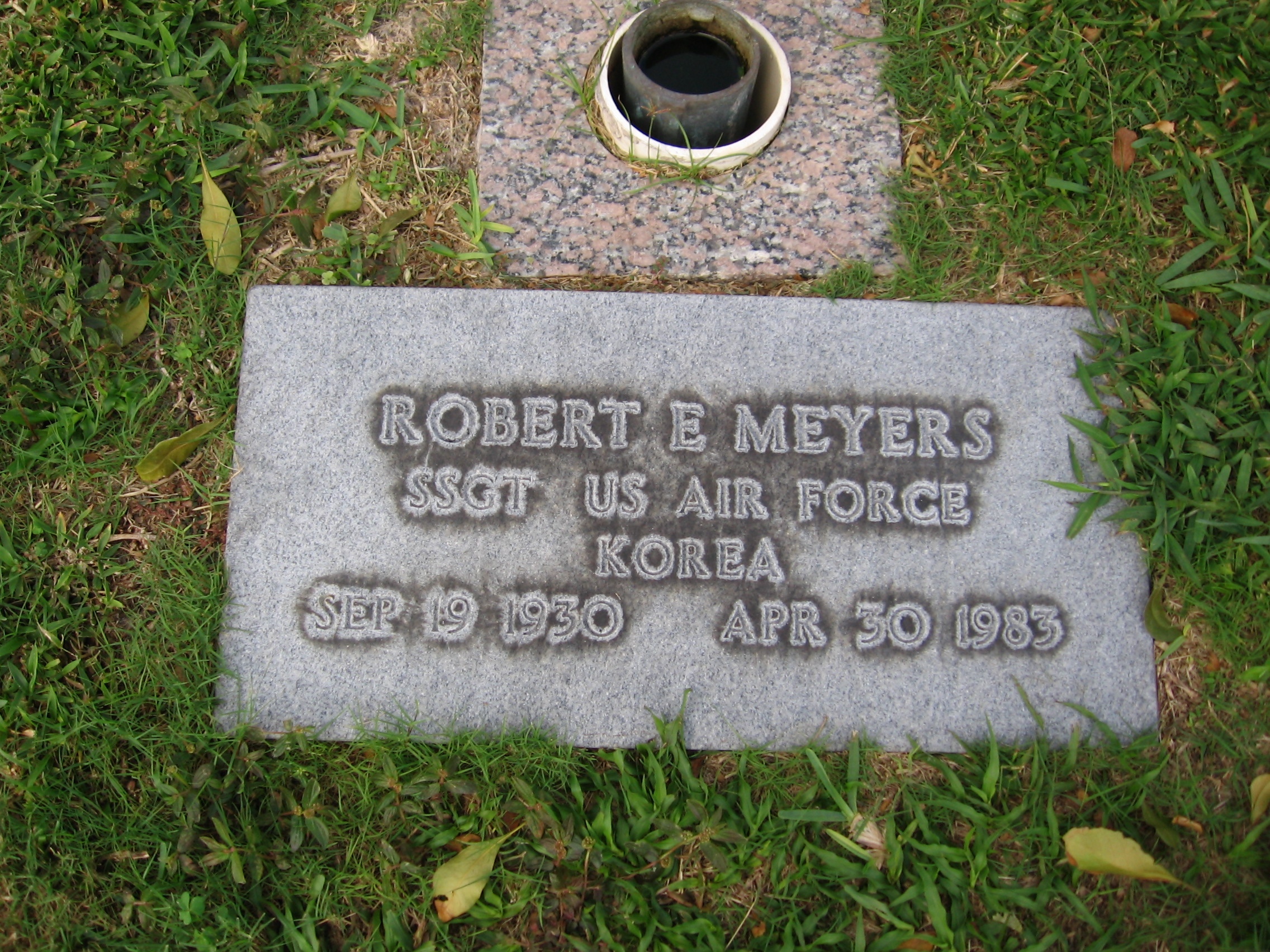 Sgt Robert E Meyers