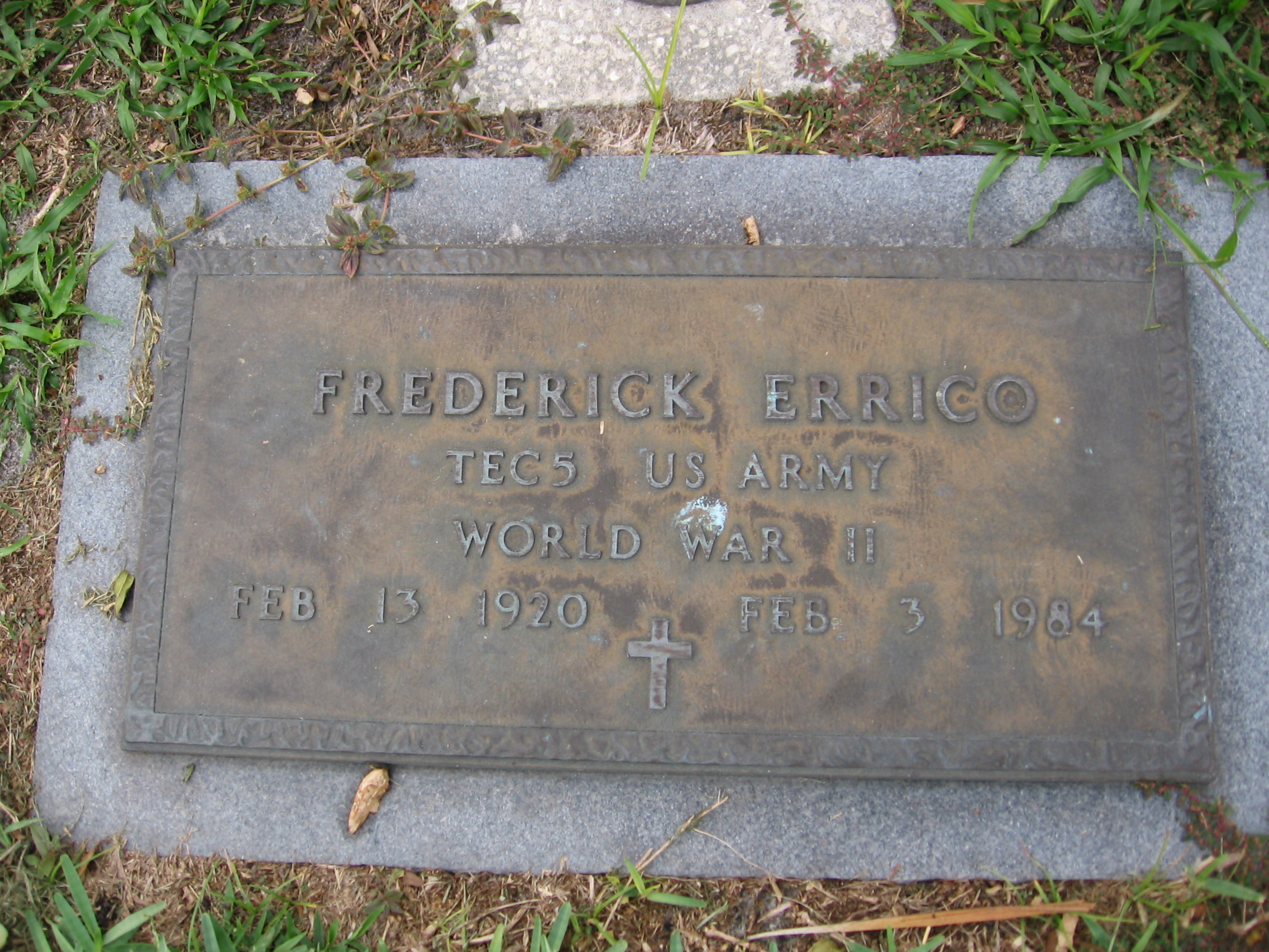 Frederick Errico