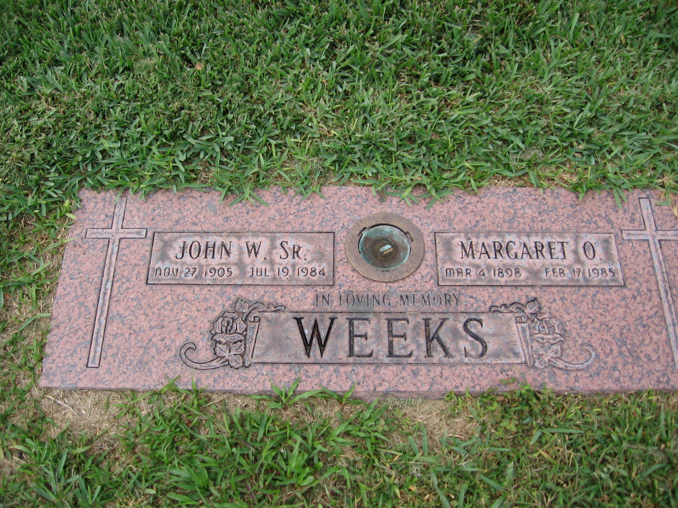 John W Weeks, Sr