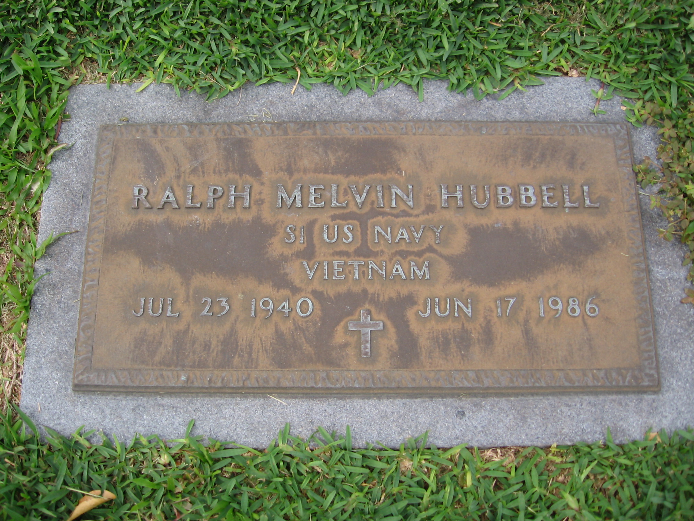 Ralph Melvin Hubbell