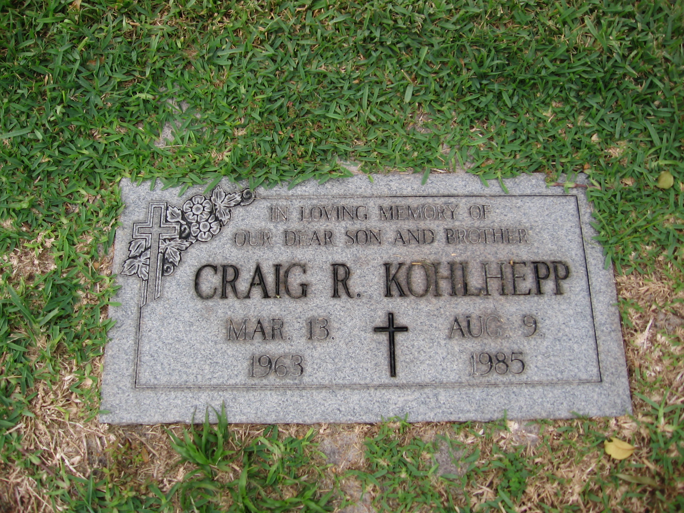 Craig R Kohlhepp