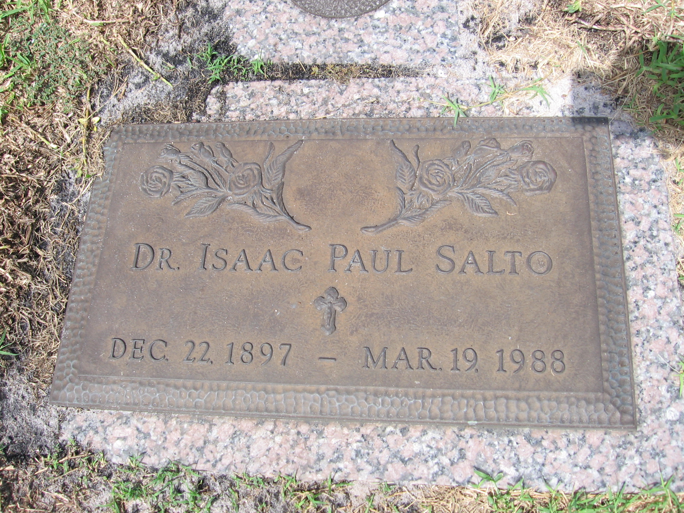 Dr Isaac Paul Salto