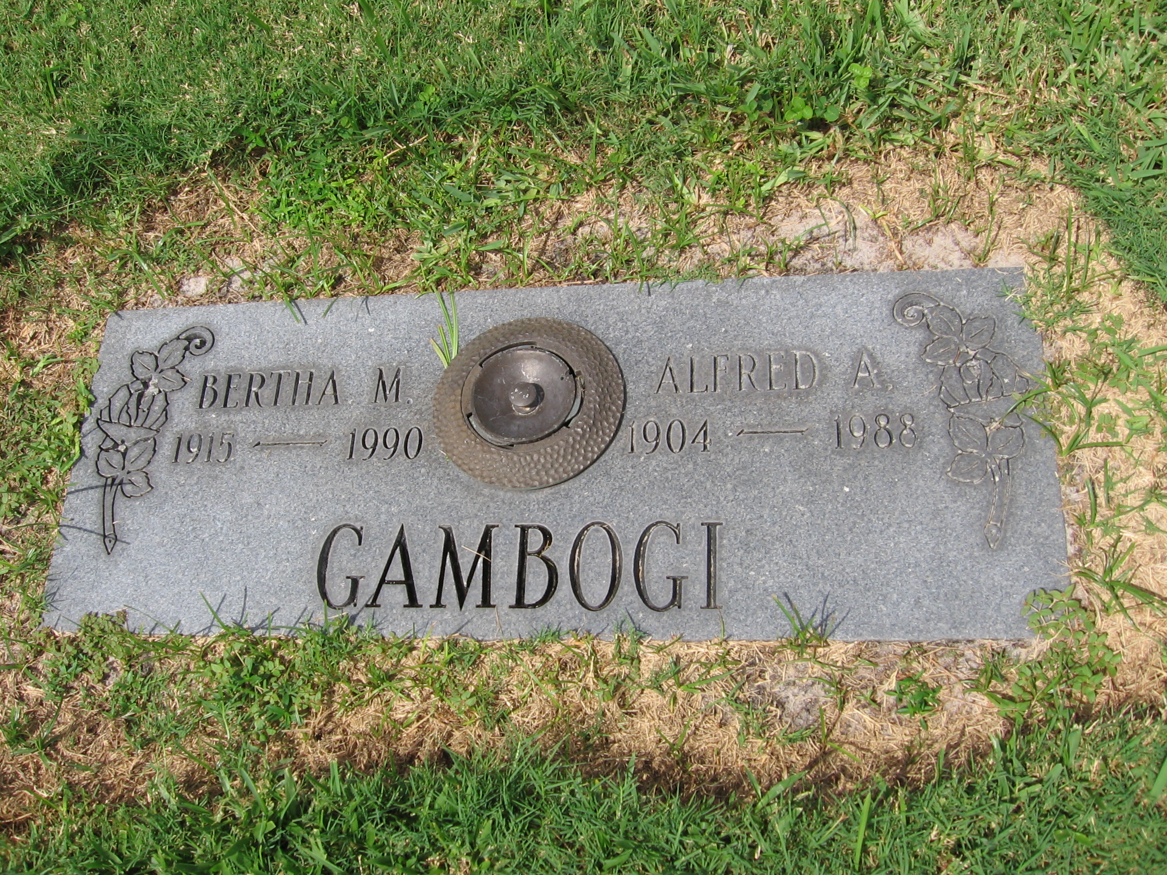 Bertha M Gambogi