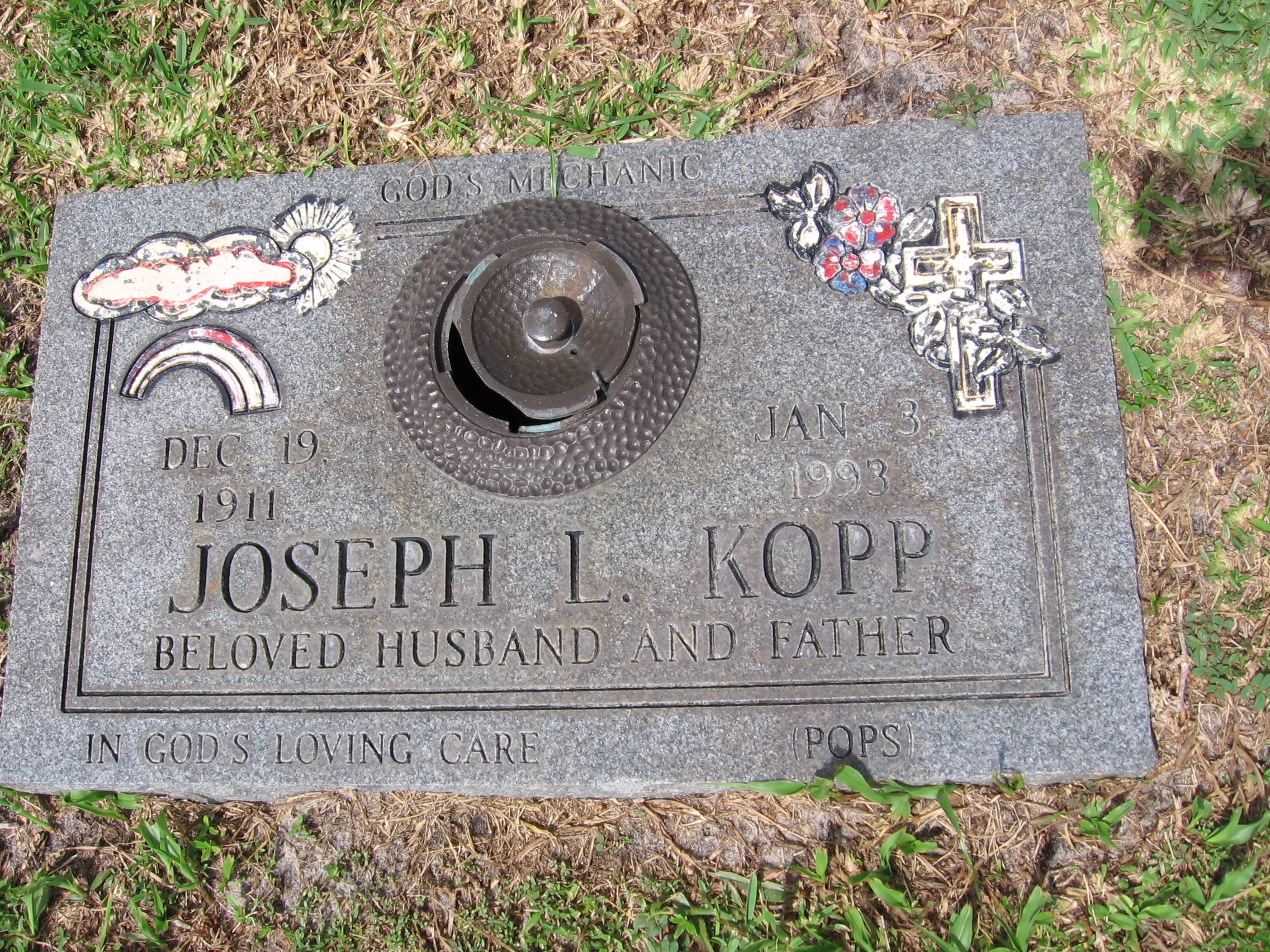 Joseph L "Pops" Kopp