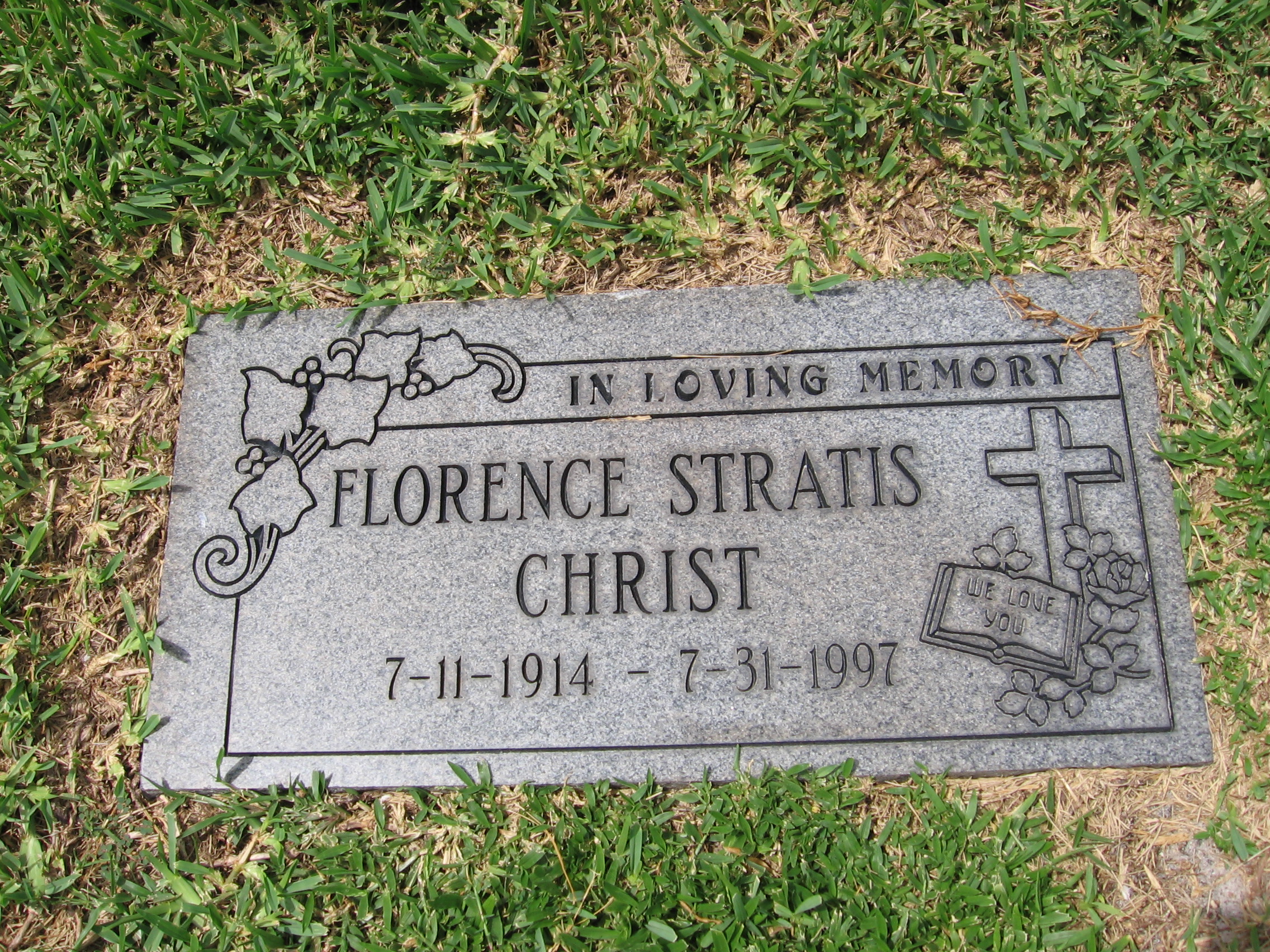 Florence Stratis Christ