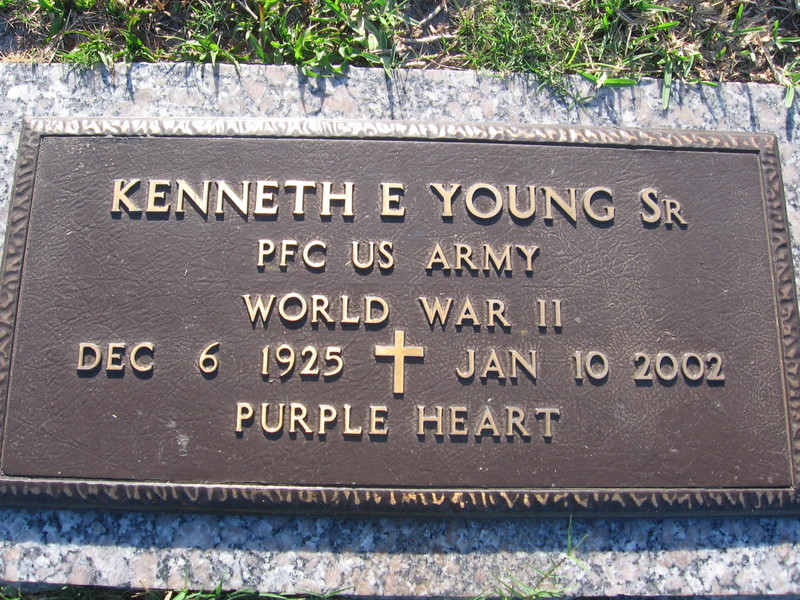 PFC Kenneth E Young, Sr