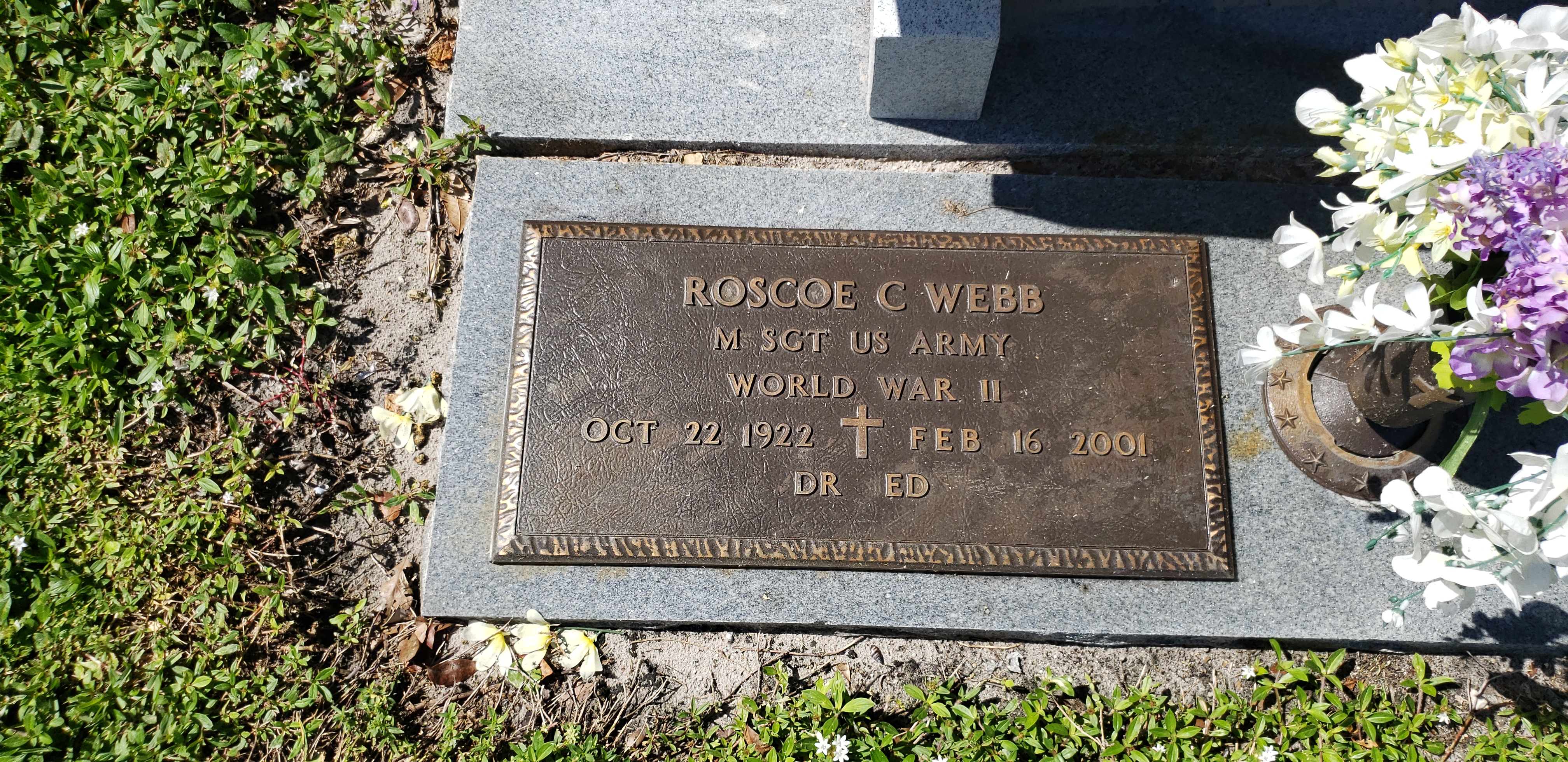 Roscoe C Webb