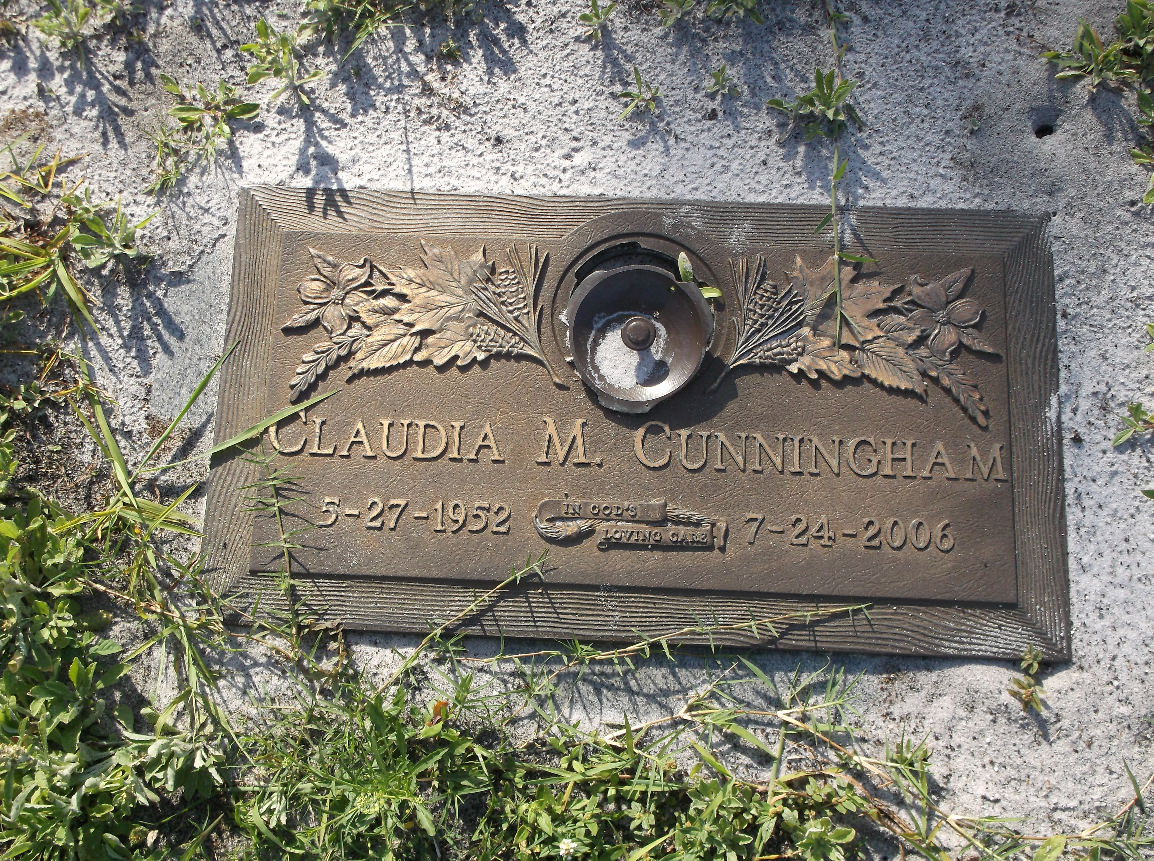 Claudia M Cunningham