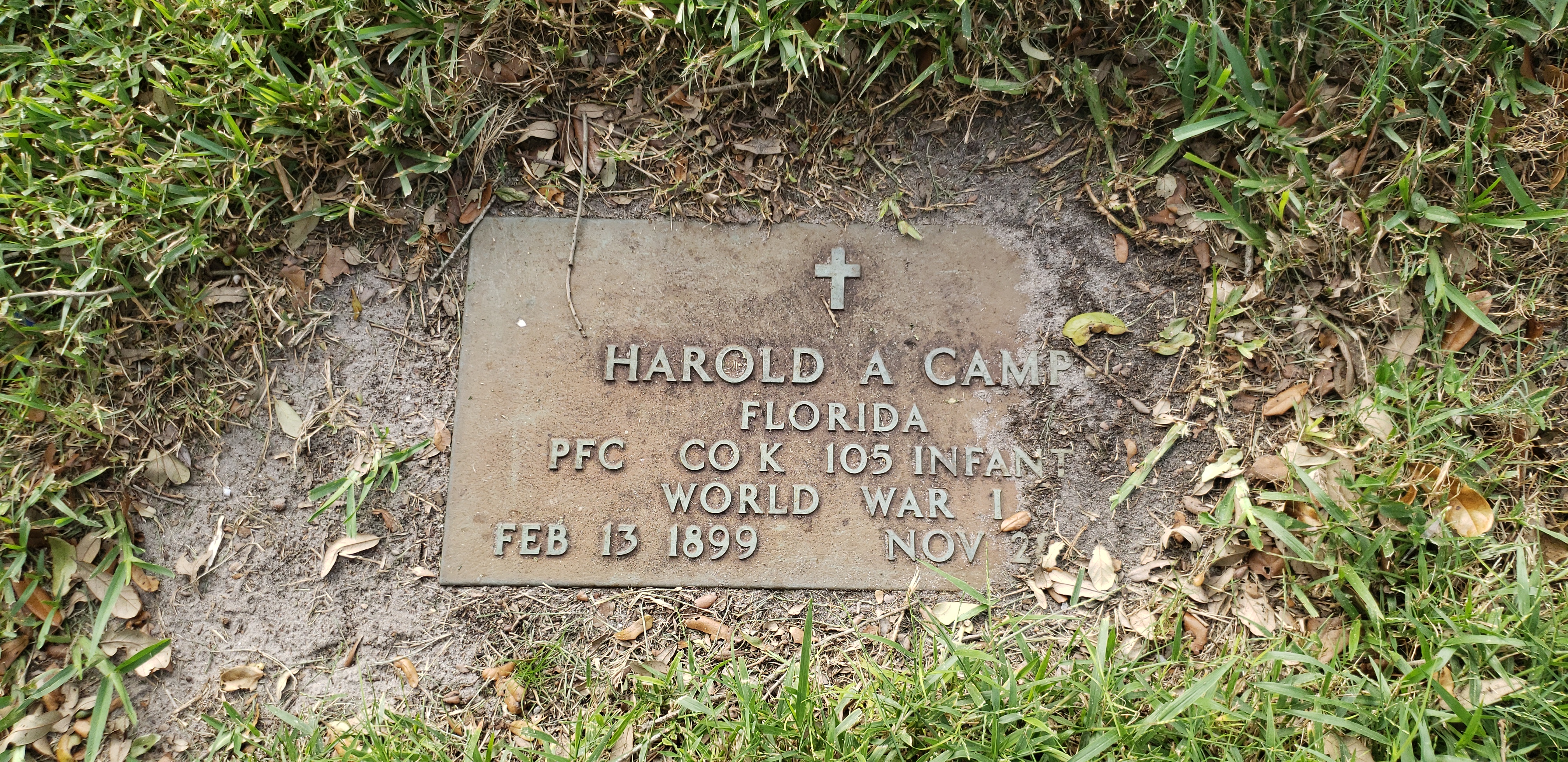 Harold A Camp