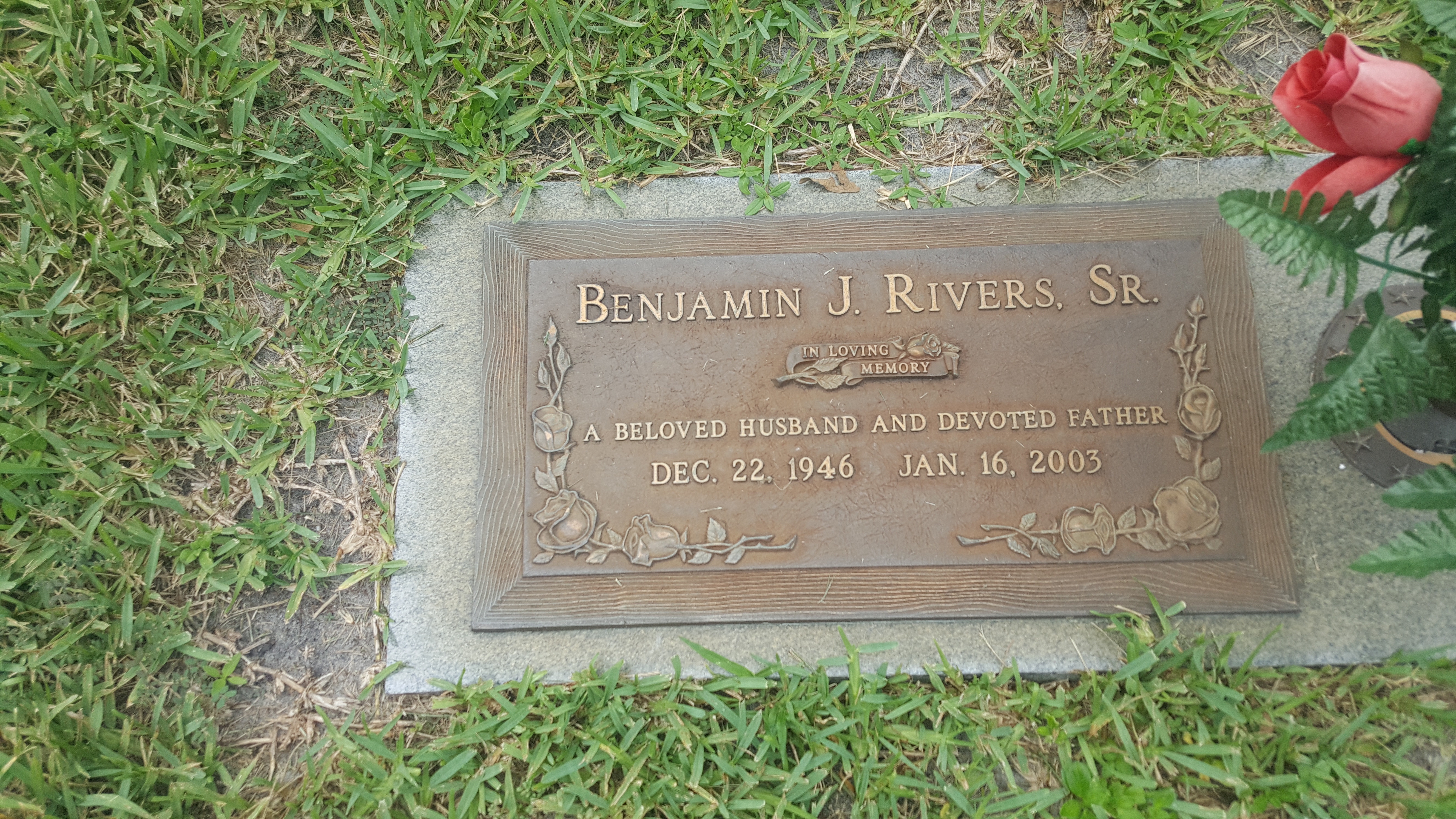 Benjamin J Rivers, Sr