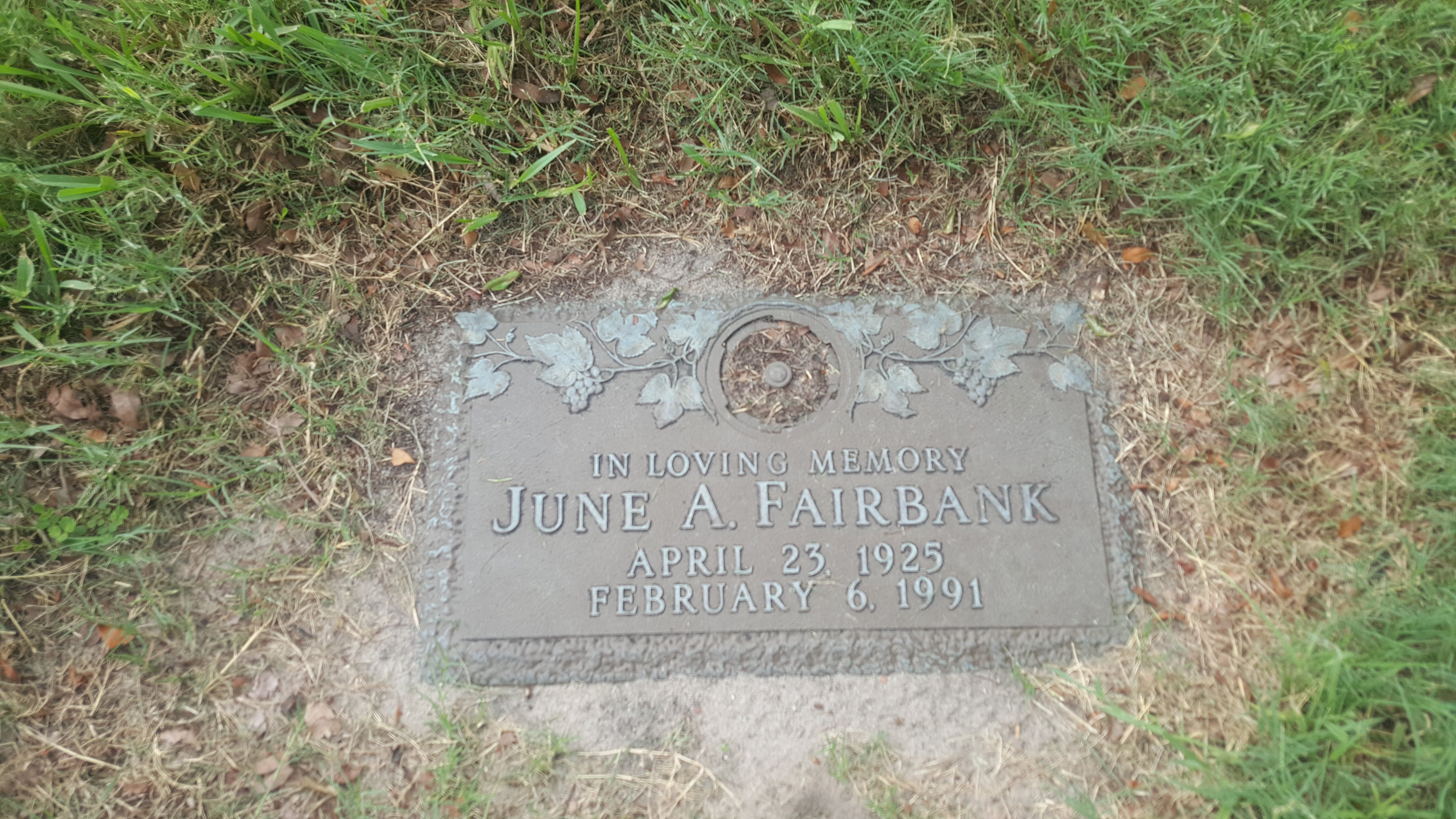 June A Fairbank