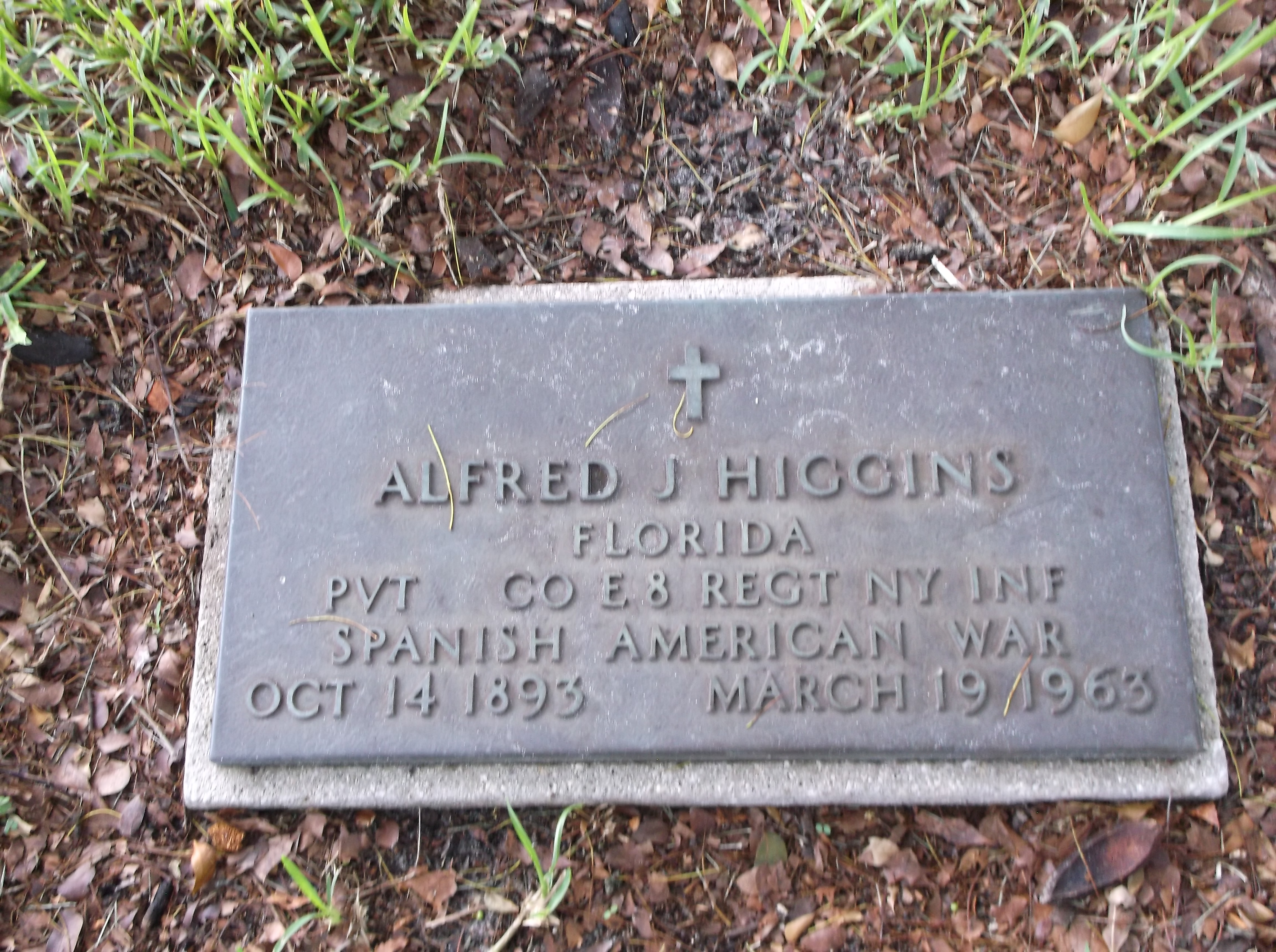 Alfred J Higgins