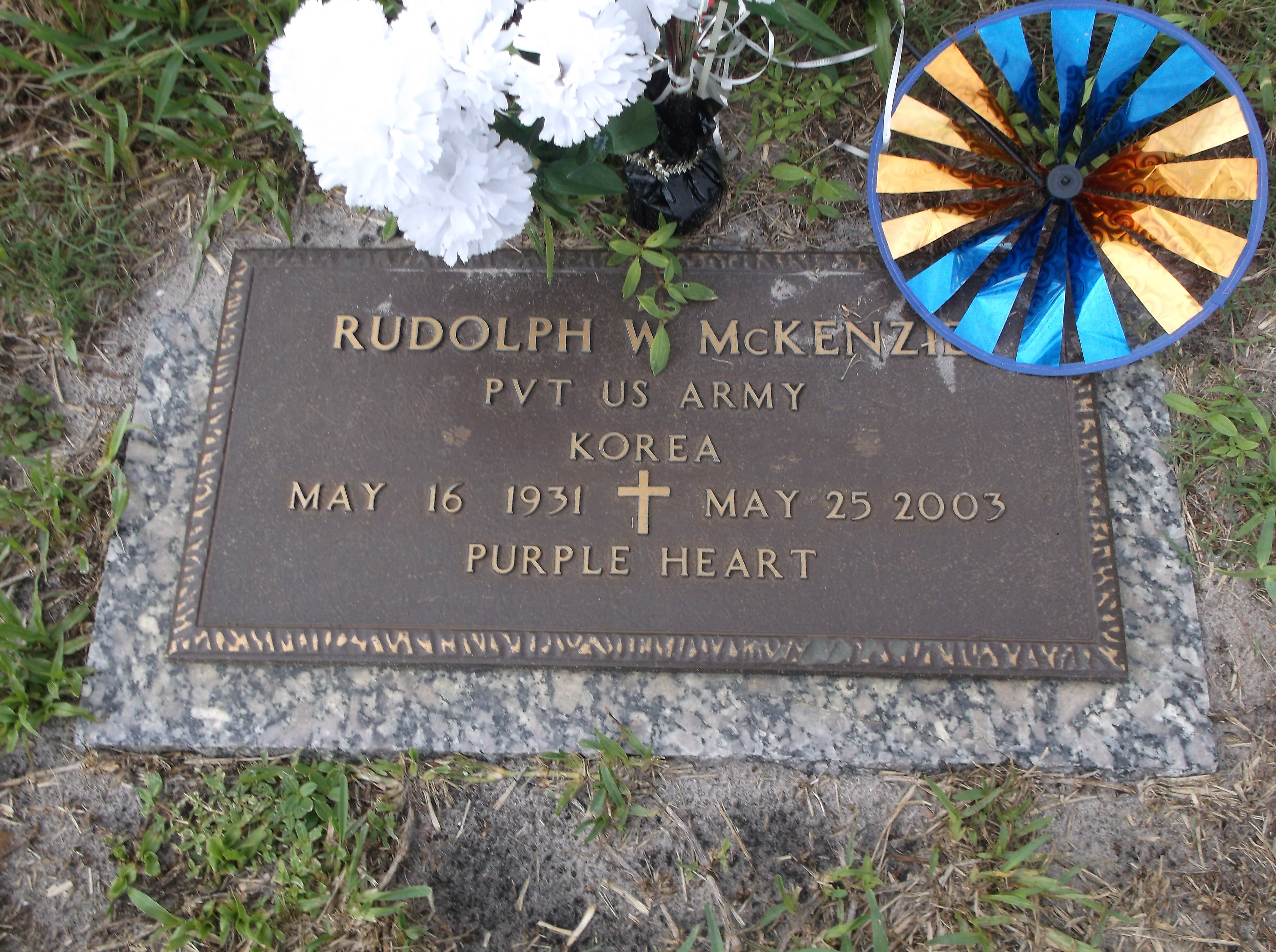 Rudolph W McKenzie