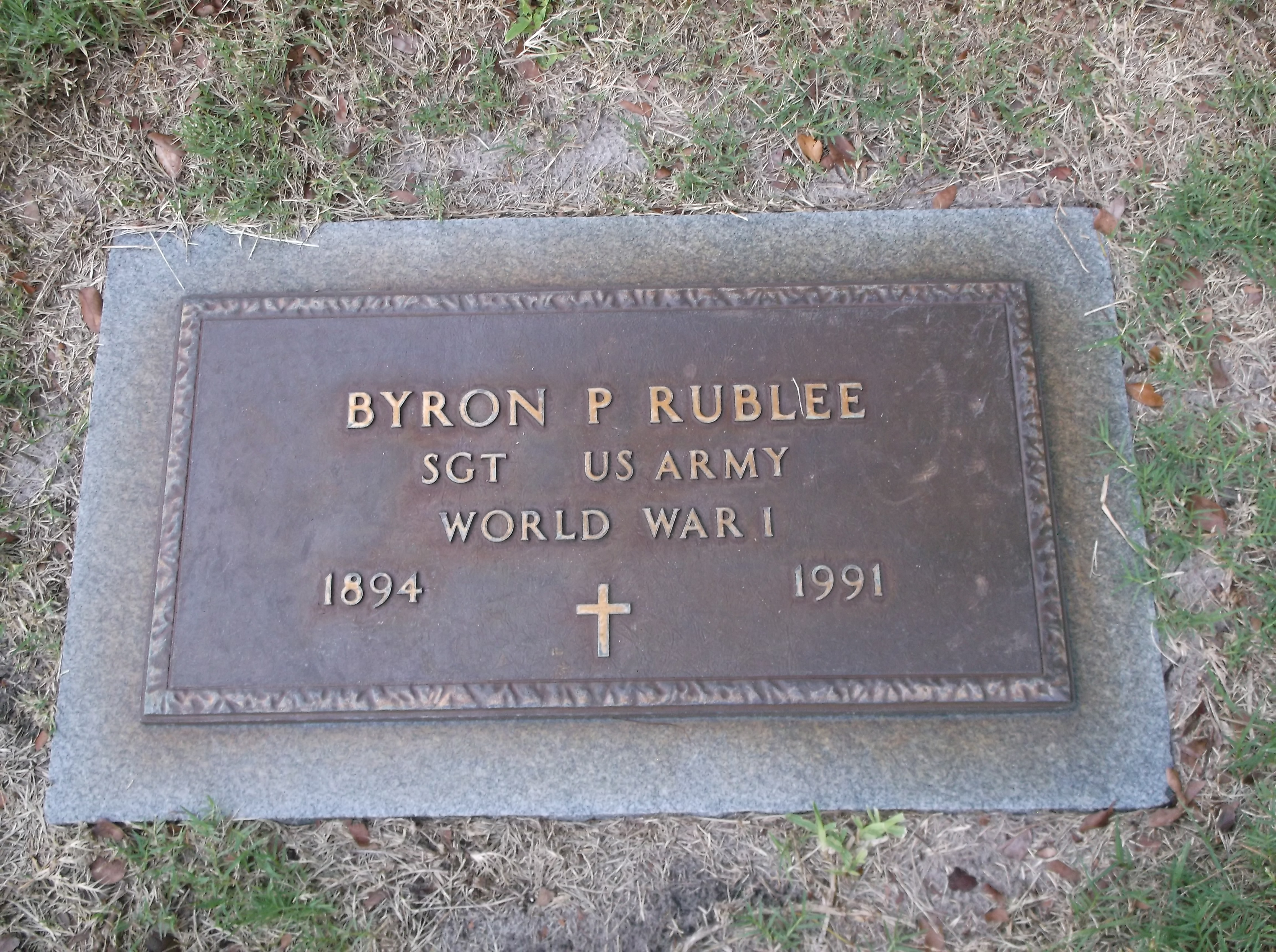 Byron P Rublee