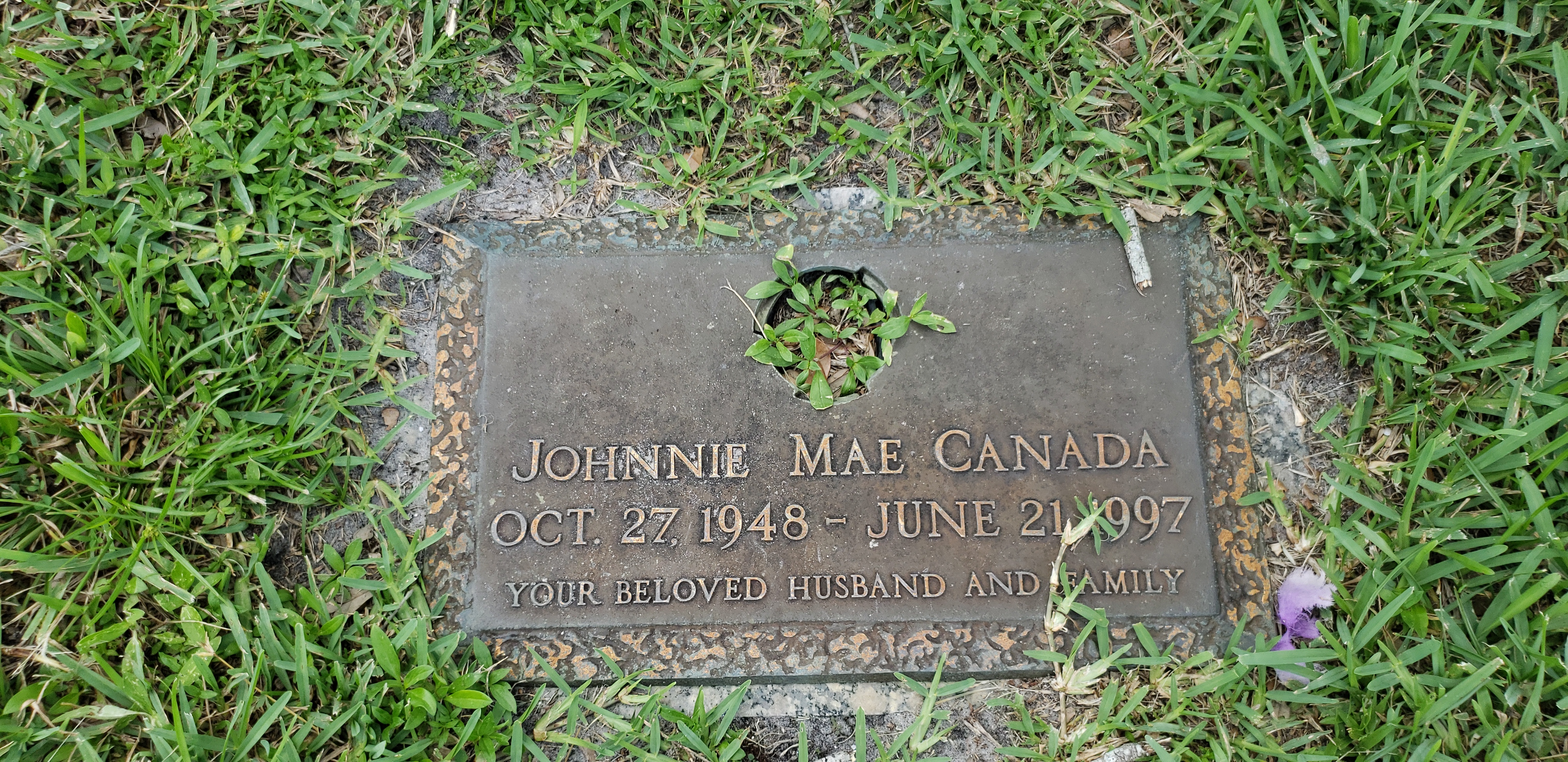 Johnnie Mae Canada