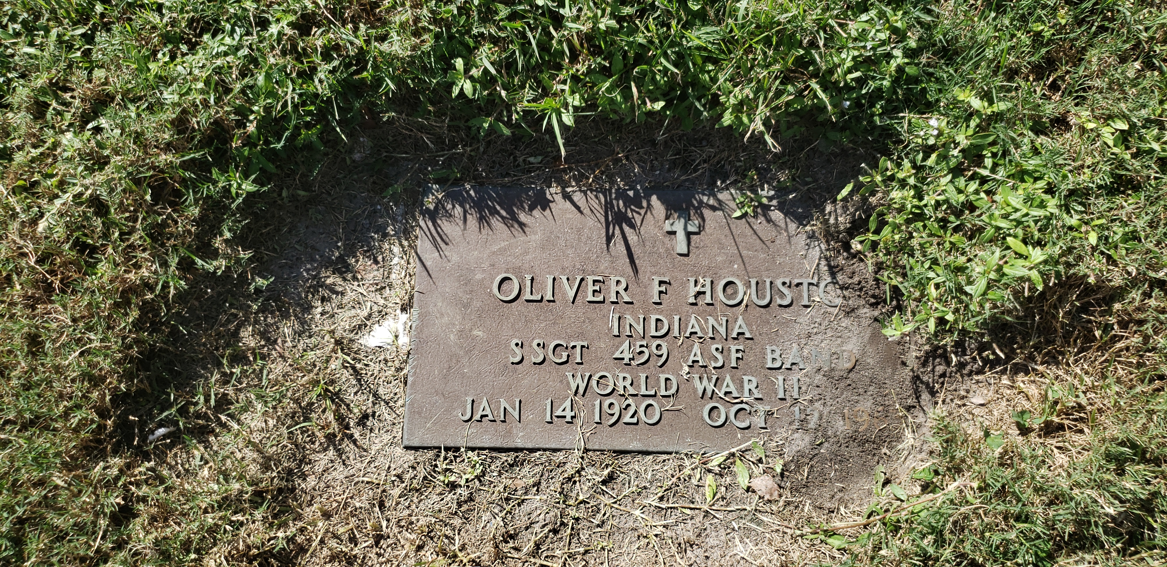 Oliver F Houston